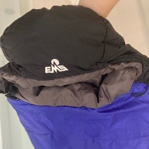 EMS - Sleeping Bag - Boreal 20 Long Length! (90” x 30”) Purple/Black/Grey